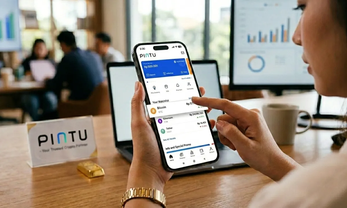 Pintu Aplikasi Investasi, Nabung dan Trading Emas Crypto - Maknative
